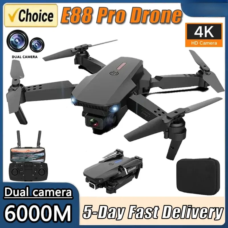 Eachine Drone E58 - 2025 E88Pro 4K RC Drone con